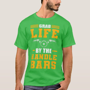 T-shirt Attrapez la vie par Handlebars Biker Moto