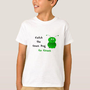 T-shirt Attrapez le bug vert