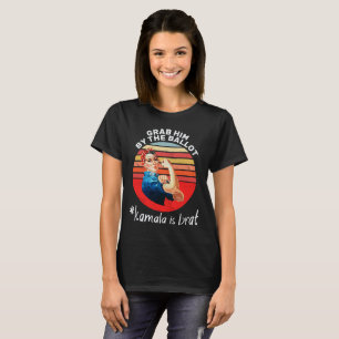 T-shirt Attrapez-le par le bulletin de vote #kamala est pe