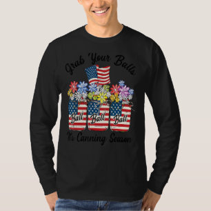 T-shirt Attrapez vos boules C'est la saison des cannes 4 j