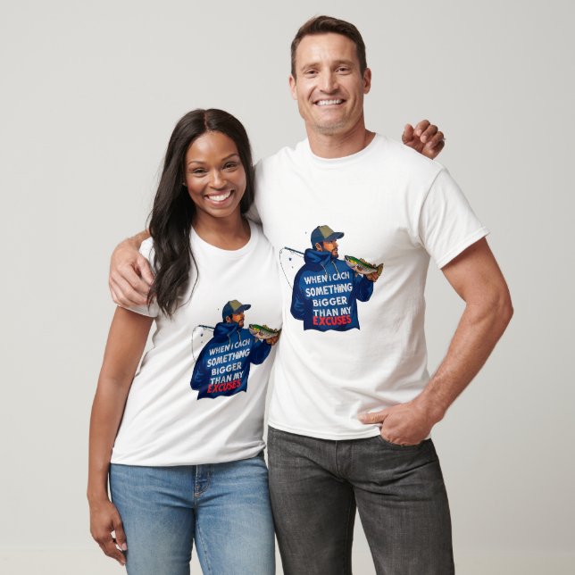 T-shirt Attrapez Vos Rêves, Pas d'Excuses (Unisexe)