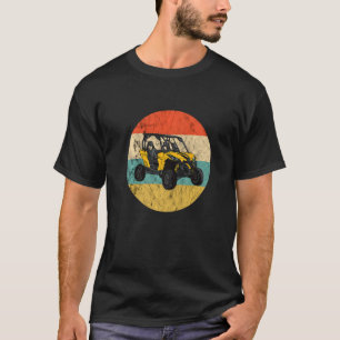 T-shirt Atv Four Wheeler Quad Bike Retro Vintage Sunset Sx