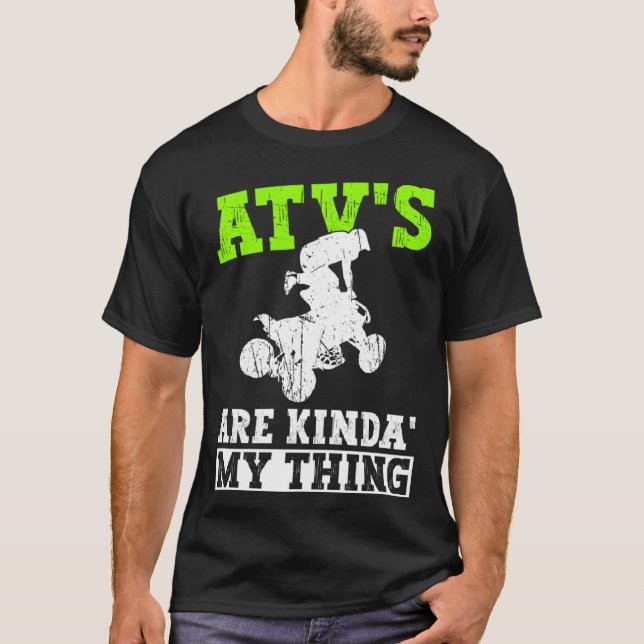 T-shirt ATV Quad And Quad Rider (Devant)