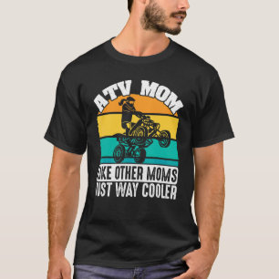 T-shirt ATV Quad Motocycliste Quad Vintage Atv Maman Comme