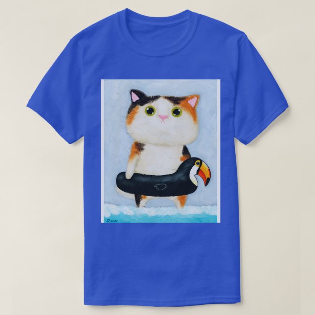 T-shirt Au Beach Toucan (Design devant)