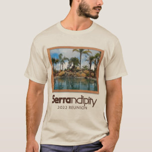 T-shirt Au bord de la piscine