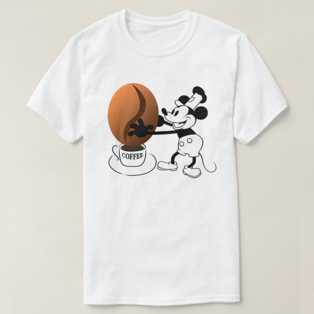 T-shirt au café (Design devant)