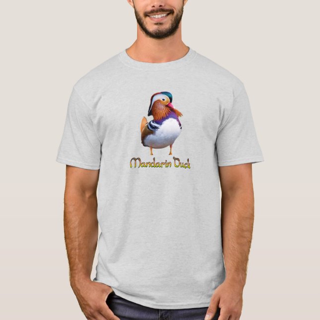 T-Shirt au Canard Mandarin (Devant)