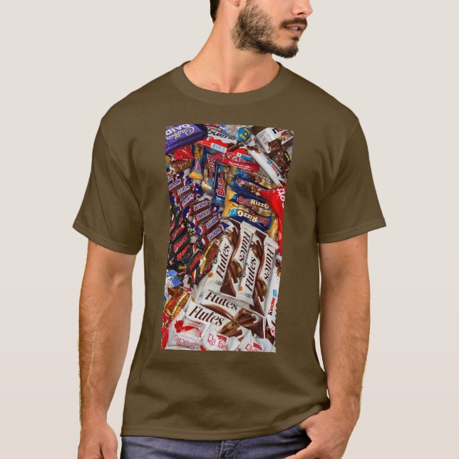 T-shirt au chocolat (Devant)