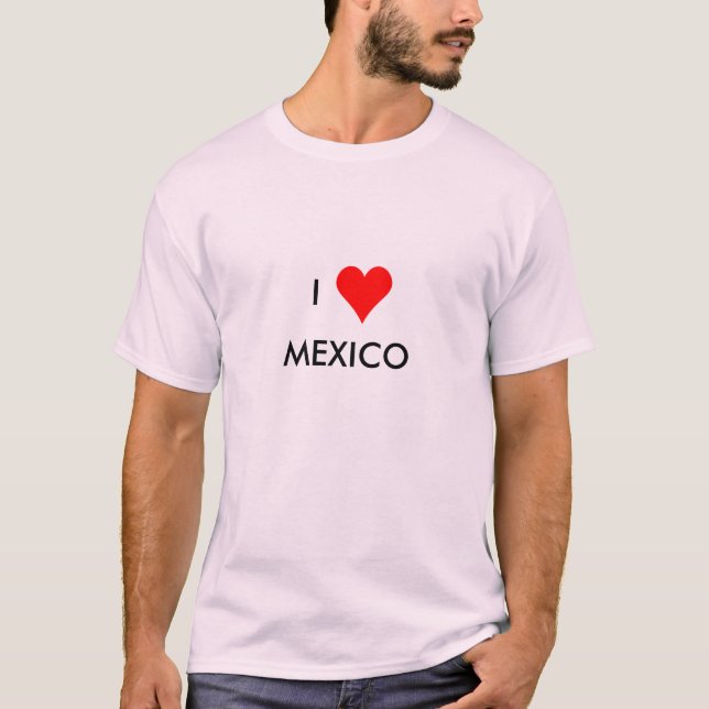 T-shirt au coeur du mexique (Devant)