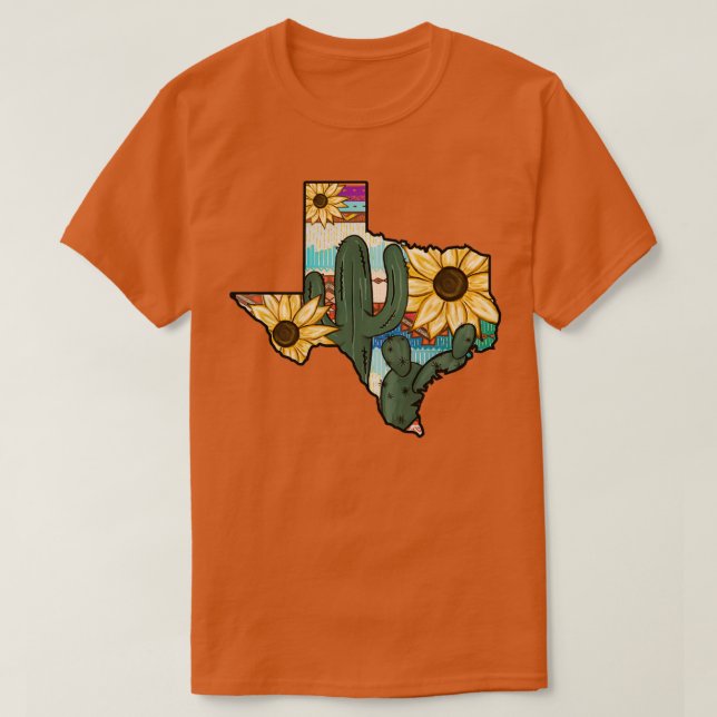 T-shirt Au coeur du Texas (Design devant)