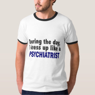 T-shirt Au cours de la journée je m'habille comme un