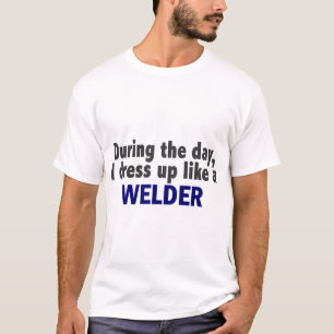 T-shirt Au cours de la journée je m'habille comme une