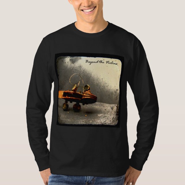 T-shirt Au delà de la longue douille de violons (Devant)