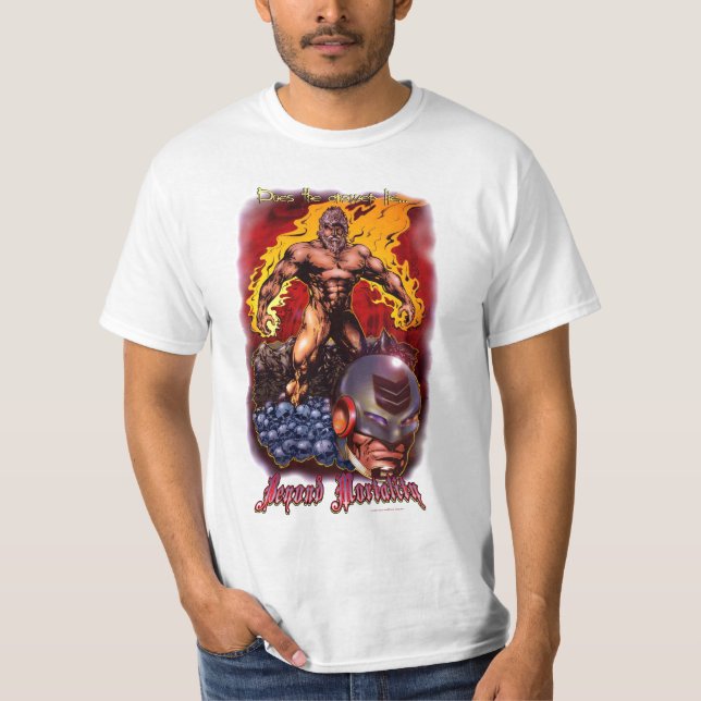 T-shirt Au delà de la valeur T de mortalité ! (Devant)