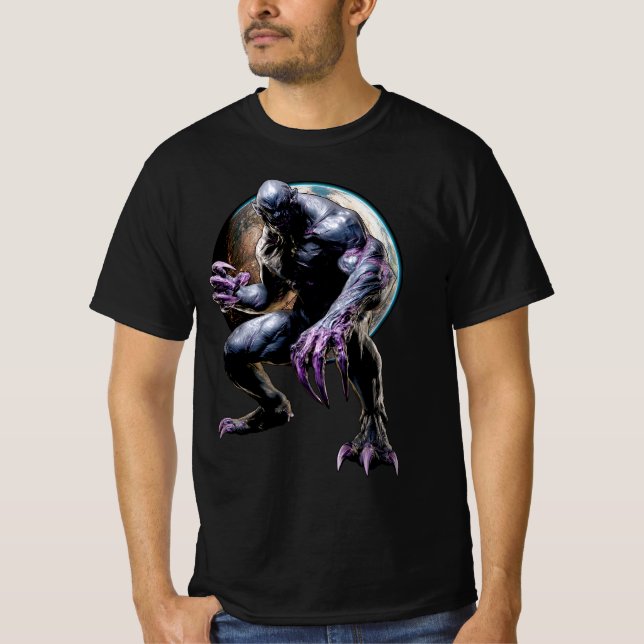 T-shirt Au-delà de l'humain I (Devant)