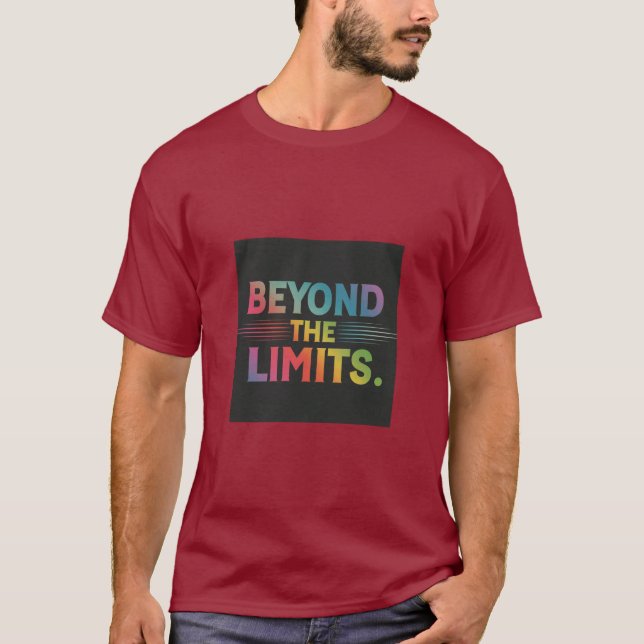 T-shirt Au-delà des limites (Devant)