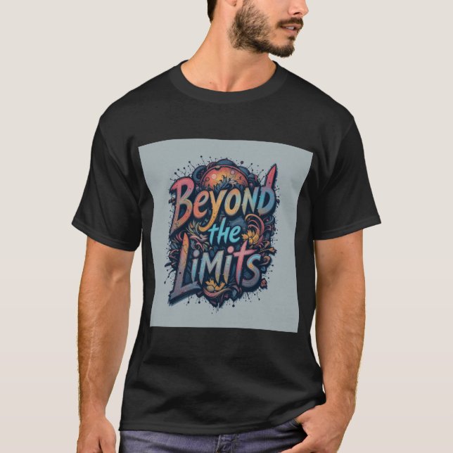 T-shirt Au-delà des limites Vêtements et engrenages (Devant)