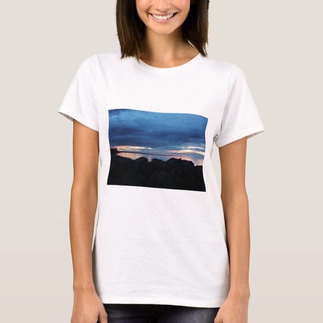 T-shirt Au delà des roches (Devant)