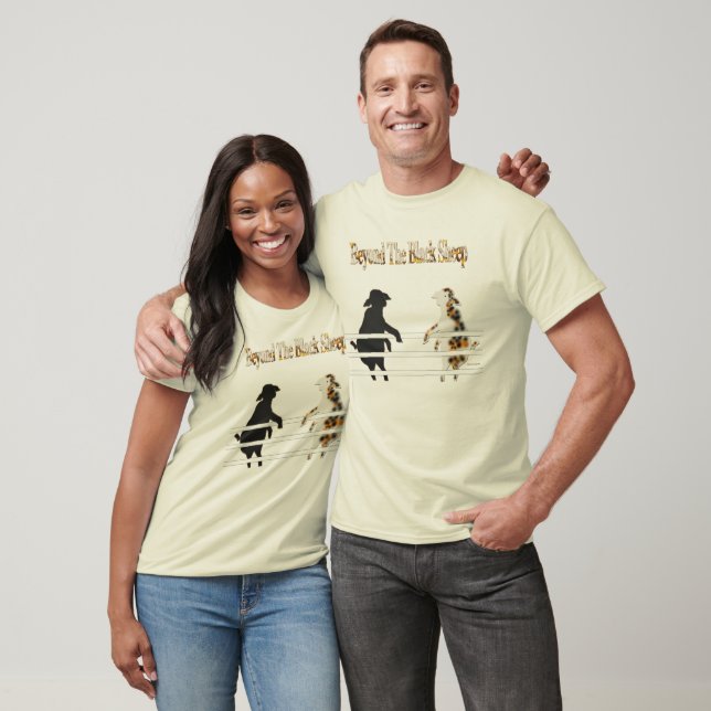 T-shirt Au-delà du mouton noir (Unisexe)