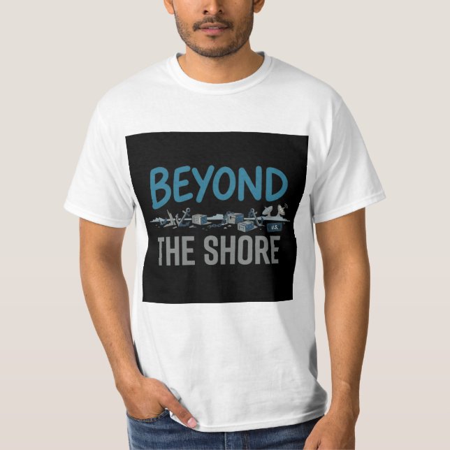 T-shirt Au-delà du rivage (Devant)