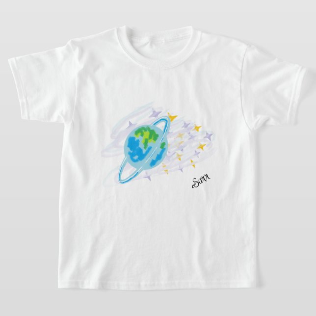 T-Shirt : Au-delà du système solaire (Poser)