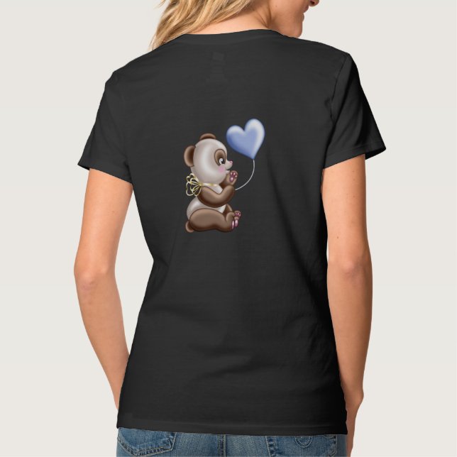 T-Shirt au design mignon de Panda (Dos)