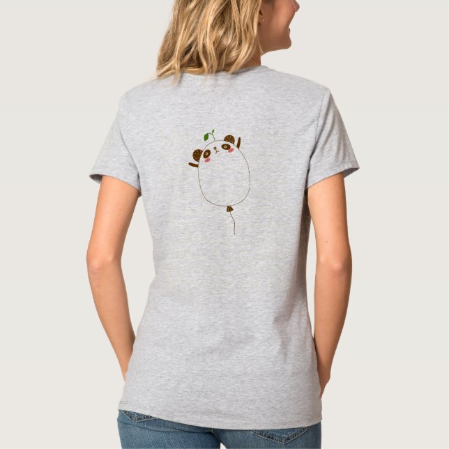 T-Shirt au design mignon de Panda (Dos)