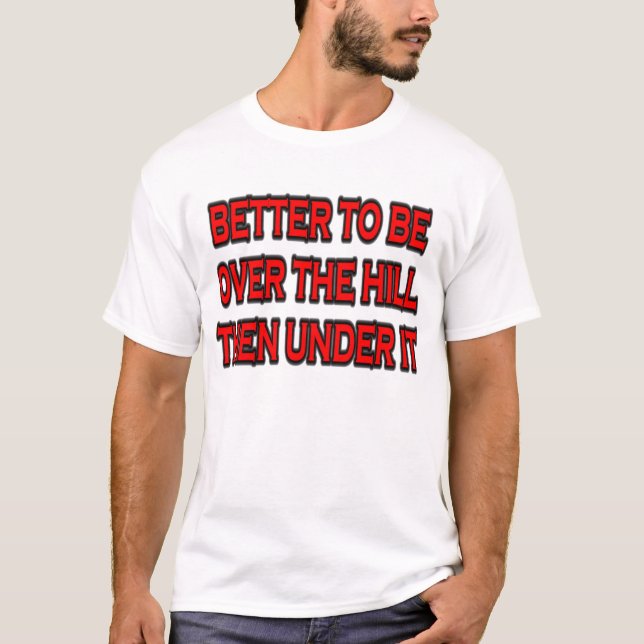 T-SHIRT AU-DESSUS DE LA COLLINE (Devant)