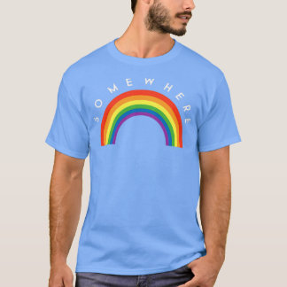 T-shirt Au-Dessus De L'Arc En Ciel