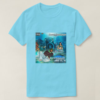 T-shirt Au-dessus de l'eau Graphique Tee (bleu océan)