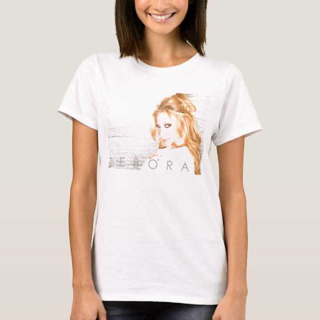 T-shirt Au-dessus de l'épaule Deborah Gibson (Devant)