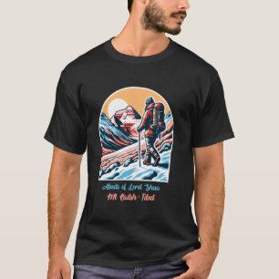 T-shirt Au-dessus de Lord Shiva Mt Kailash Pèlerinage du T