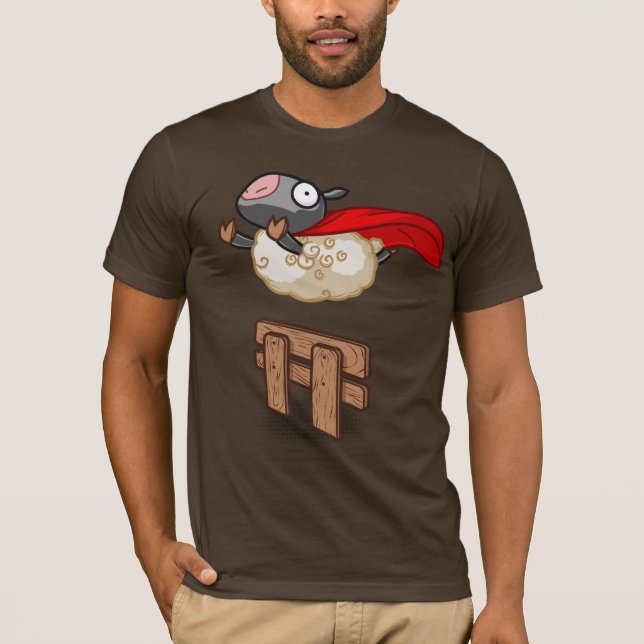T-shirt Au-dessus du bord (Devant)