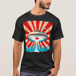 T-shirt Au-dessus du Canada