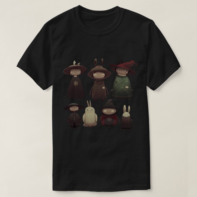 T-shirt Au-Dessus Du Mur Des Jardins (4) (Design devant)