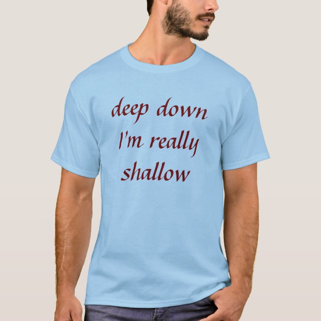 T-shirt au fond (Devant)