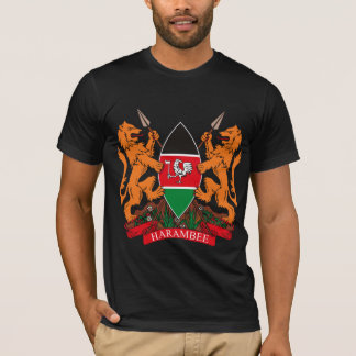 T-shirt au Kenya sur le blason