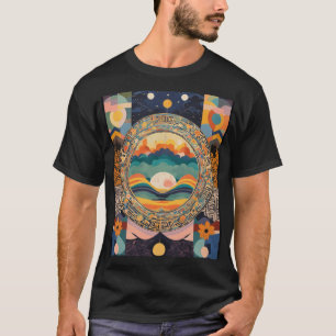 T-shirt au lever du soleil