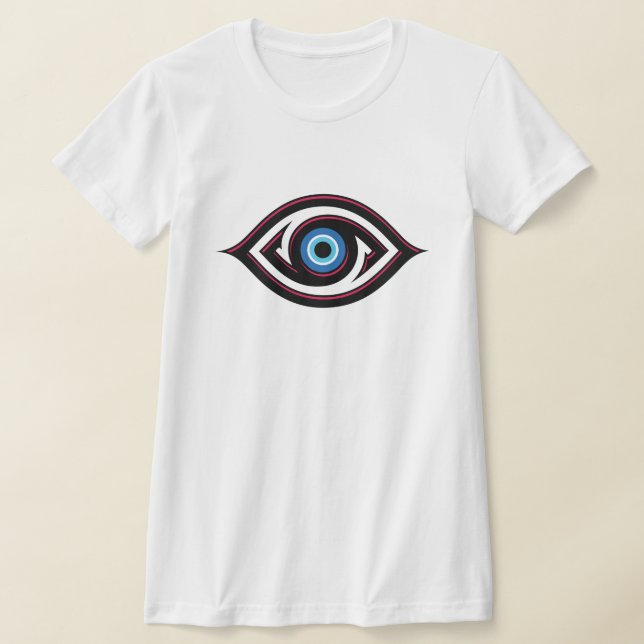 T-shirt au mauvais œil (Poser)