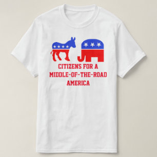 T-shirt Au milieu de la route