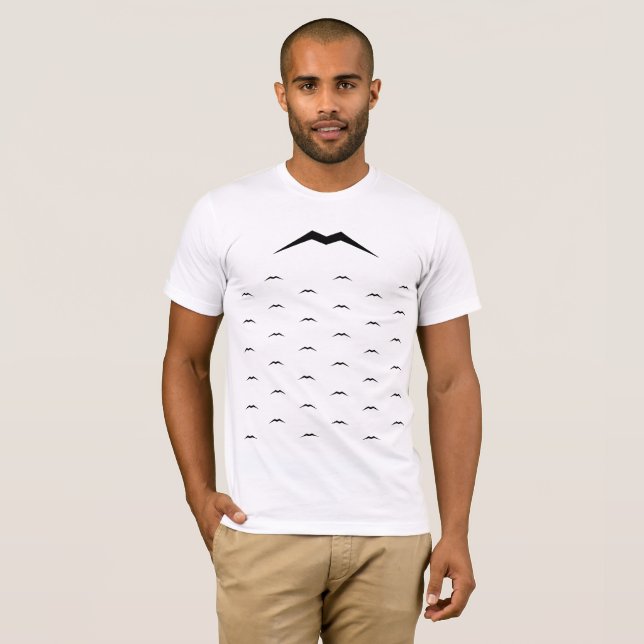 T-shirt Au minimum Birds (Devant entier)