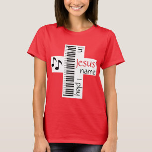 T-shirt Au nom de Jésus, je joue