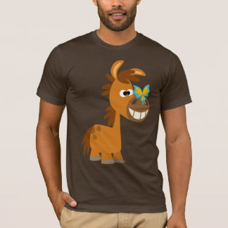 T-Shirt au Papillon Cartoon mignon