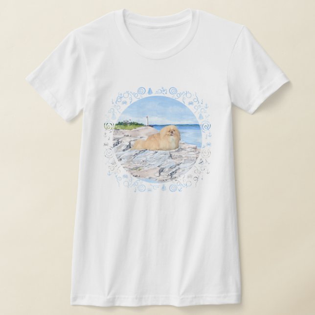 T-shirt Au phare (Poser)