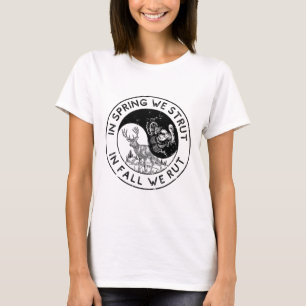 T-shirt Au Printemps Nous Commençons À L'Automne Nous Coup