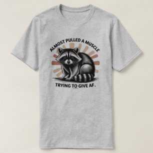 T-shirt au Raton Laveur Impertinent – Tee drôle d'