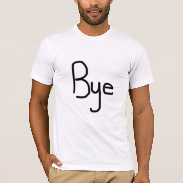 T-shirt Au revoir (Devant)