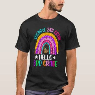 T-shirt Au revoir 2e année Bonjour 3e année Professeur Arc