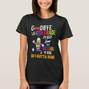 T-shirt Au revoir 4e année Bonjour 5e année Retour à l'éco